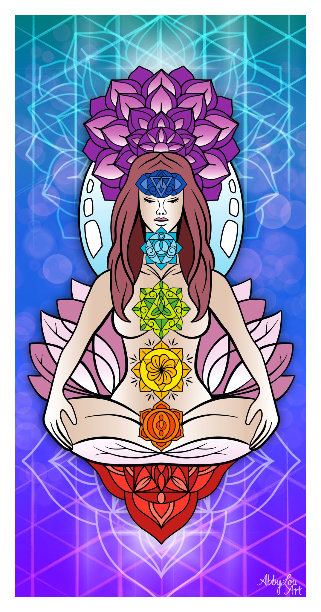 “Chakra Goddess” Print