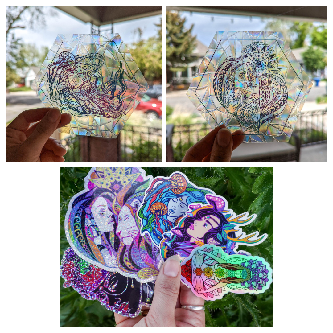 Sticker & Suncatcher Bundle
