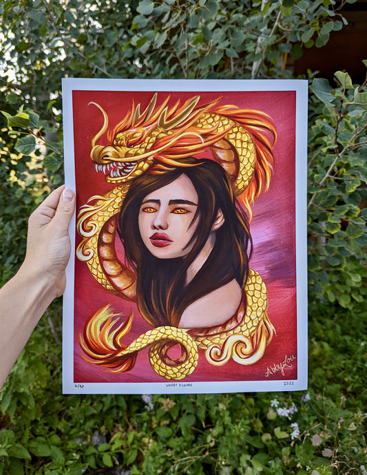 *Limited Edition* “Inner Flame” Print